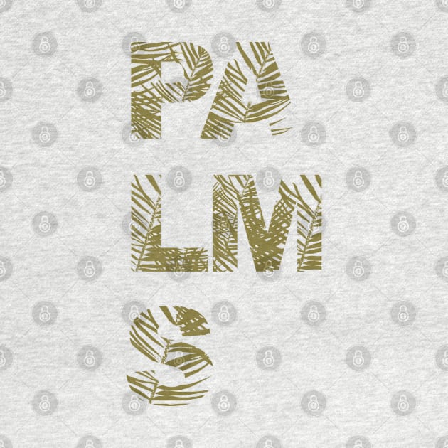 Palms Typo #redbubble #decor #buyart by nileshkikuchise